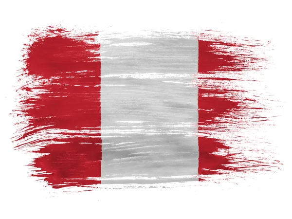 Le drapeau du Pérou — Photo