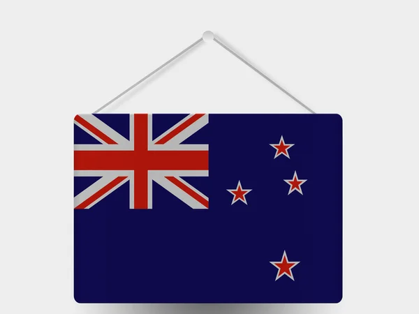 The New Zealand flag — Stock Photo, Image