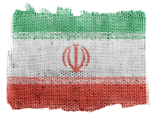 The Iranian flag — Stock Photo, Image