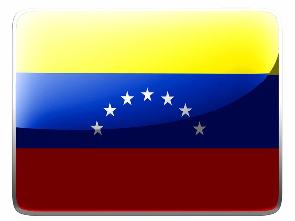 Die venezuelanische Flagge — Stockfoto