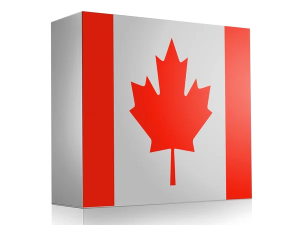 The Canadian flag — Stock Photo, Image