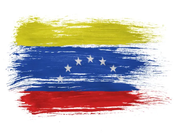 Die venezuelanische Flagge — Stockfoto