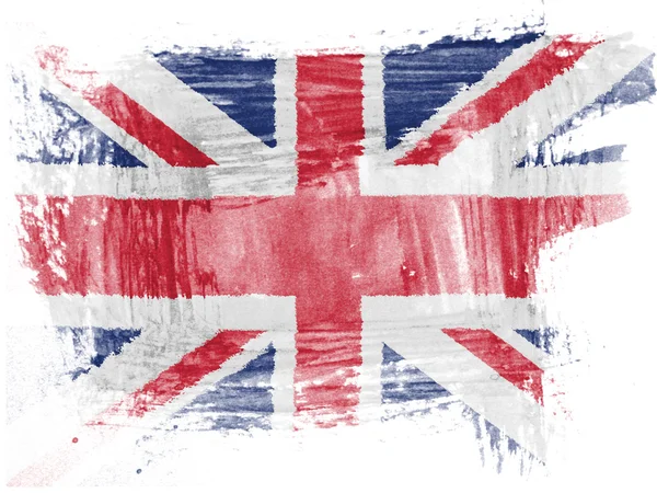 De Britse vlag — Stockfoto