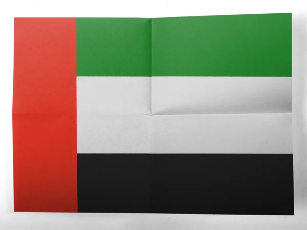 The UAE flag — Stock Photo, Image