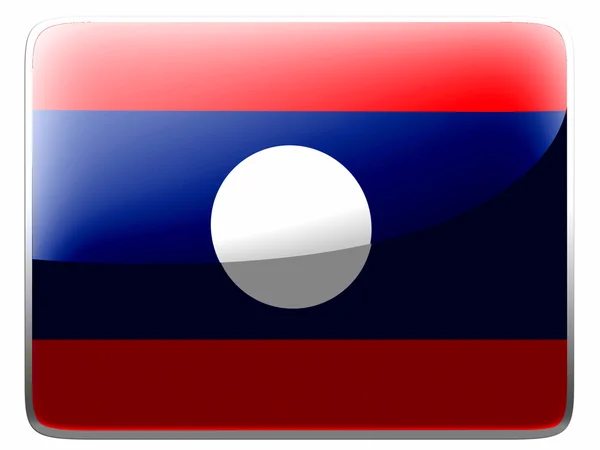 लाओटियन ध्वज — स्टॉक फोटो, इमेज