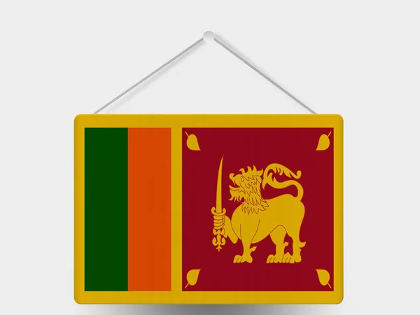 Sri Lanka Drapeau — Photo