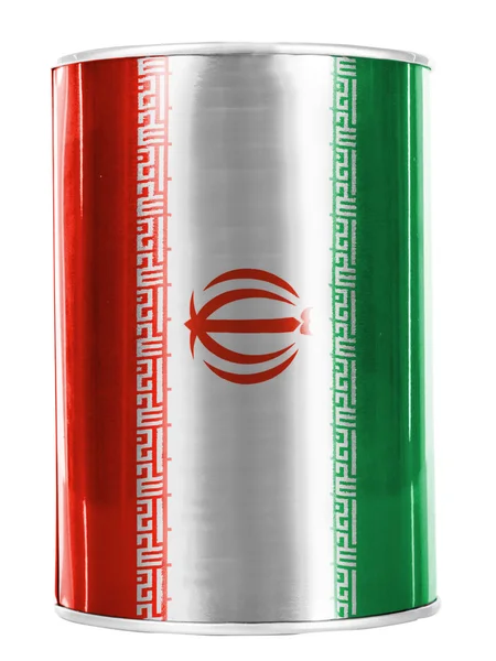 The Iranian flag — Stock Photo, Image