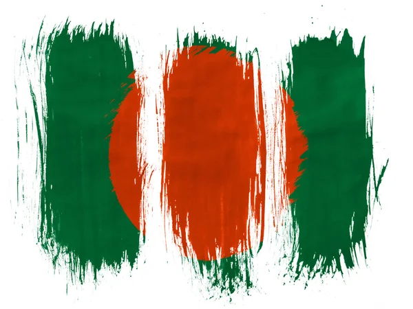 La bandera de Bangladesh — Foto de Stock