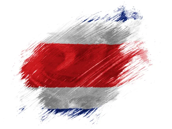 Die Flagge Costa Ricas — Stockfoto