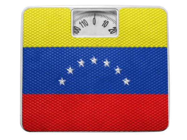 Die venezuelanische Flagge — Stockfoto