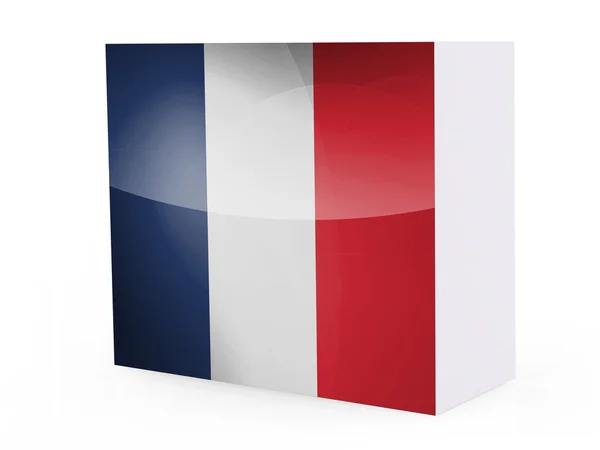 La bandera francesa — Foto de Stock