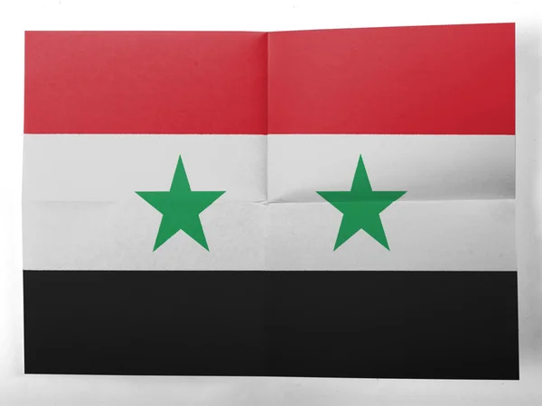 Flaggan Syrien — Stockfoto