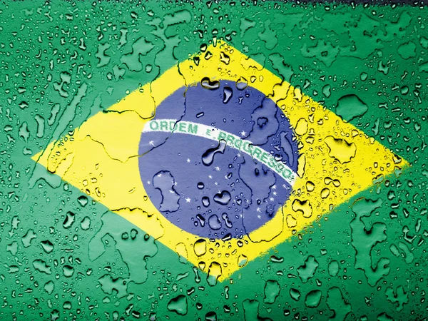 Brasilian lippu — kuvapankkivalokuva
