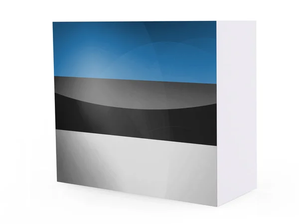 The Estonian flag — Stock Photo, Image