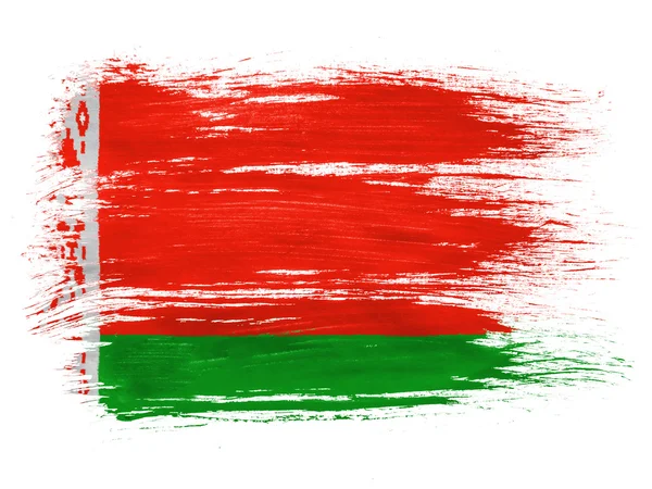 The Belarusian flag — Stock Photo, Image