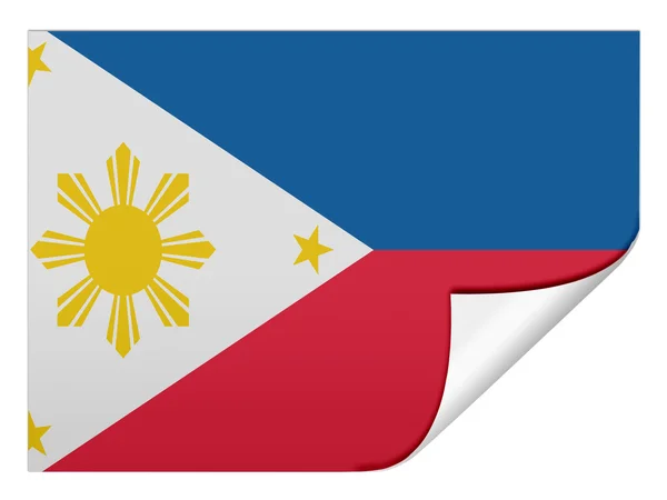 Philippine flag — Stock Photo, Image