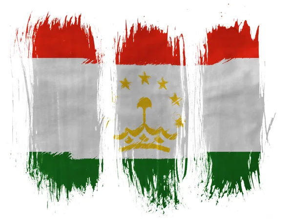 The Tajik flag — Stock Photo, Image