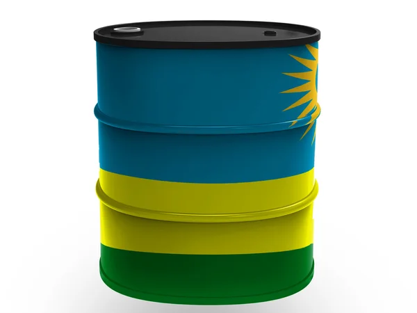 Ruanda flag — Stock Photo, Image