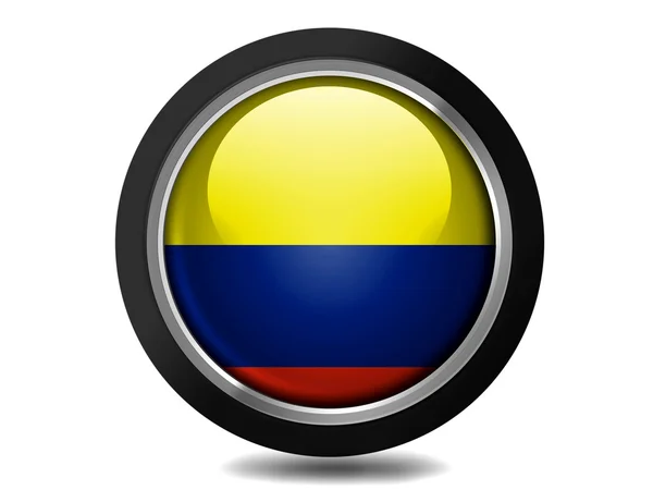 La bandiera colombiana — Foto Stock