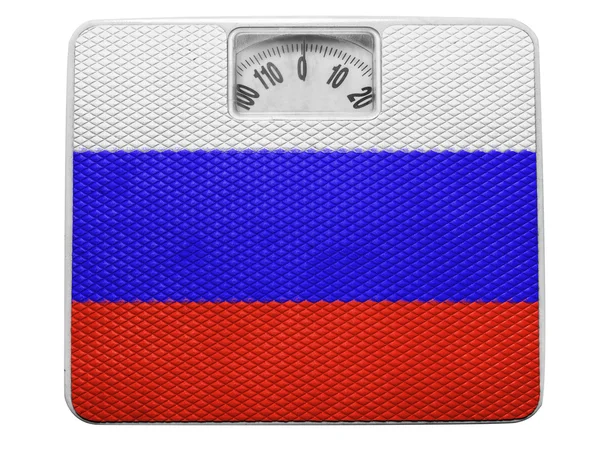 De Russische vlag — Stockfoto