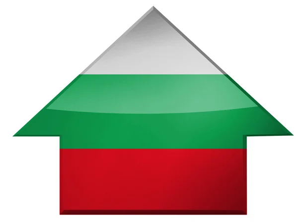 Bendera Bulgaria — Stok Foto