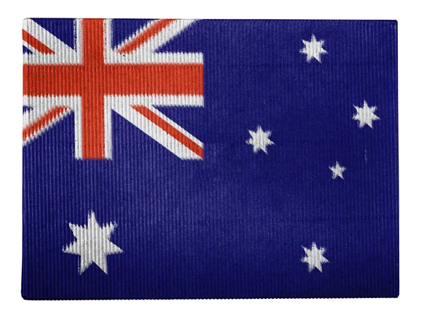 Det australske flagget – stockfoto