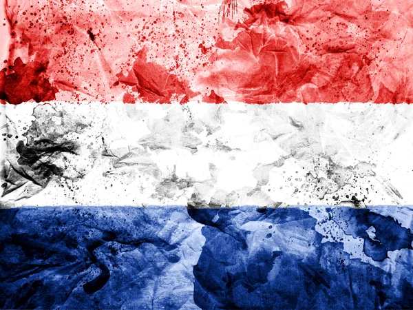 De vlag van Nederland — Stockfoto