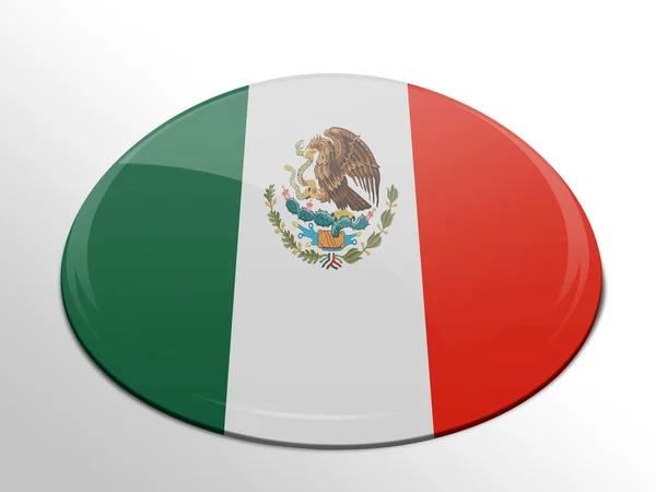Μεξικανικής σημαία — Φωτογραφία Αρχείου