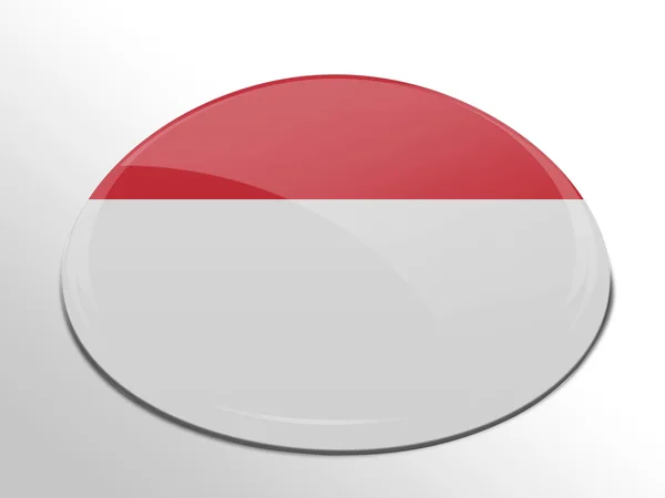 Die indonesische Flagge — Stockfoto