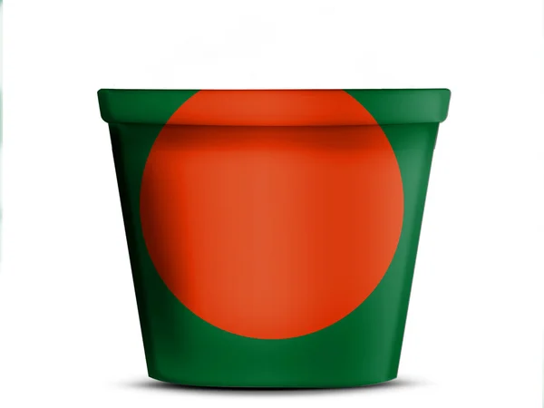 Bangladeş bayrağı — Stok fotoğraf