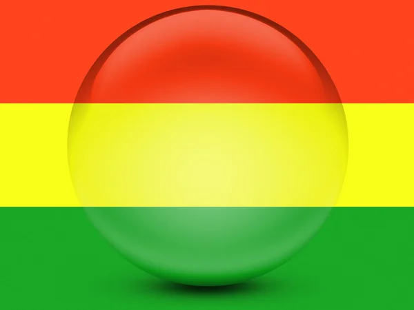 The Bolivian flag — Stock Photo, Image