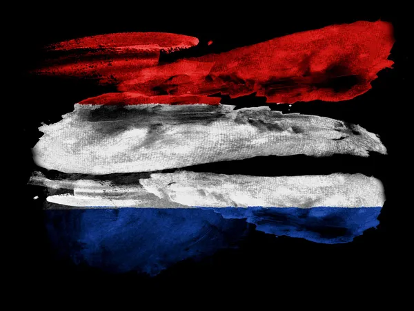 De vlag van Nederland — Stockfoto