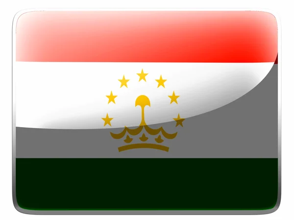 The Tajik flag — Stock Photo, Image