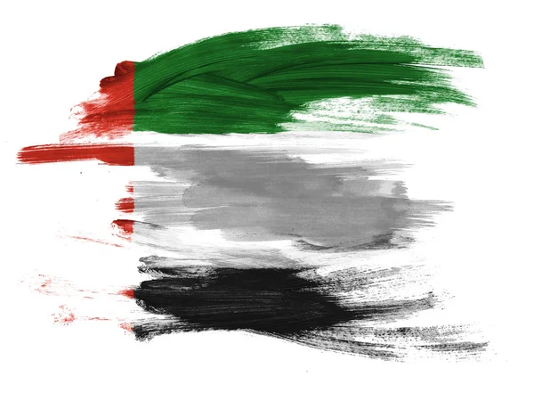 Die Uae-Flagge — Stockfoto