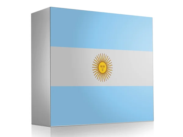 Bandeira argentina — Fotografia de Stock