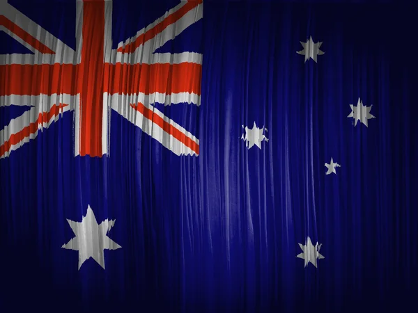 La bandera australiana —  Fotos de Stock