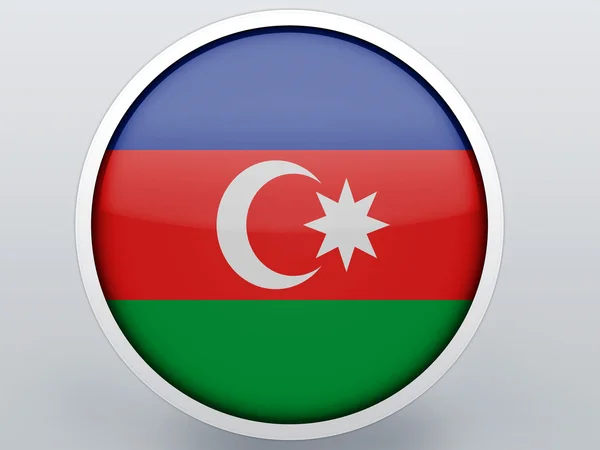 La bandera de Azerbaiyán — Foto de Stock