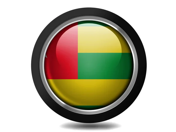 Togo flag — Stock Photo, Image