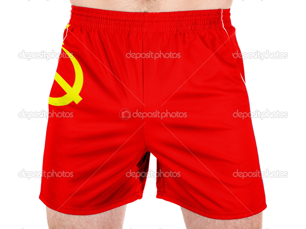 Soviet union running shorts hot sale