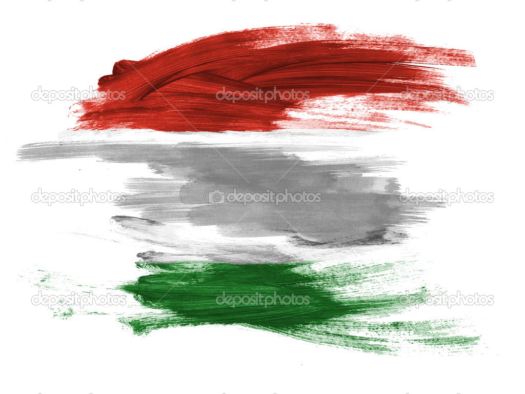The Hungarian flag