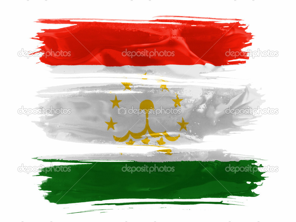 The Tajik flag