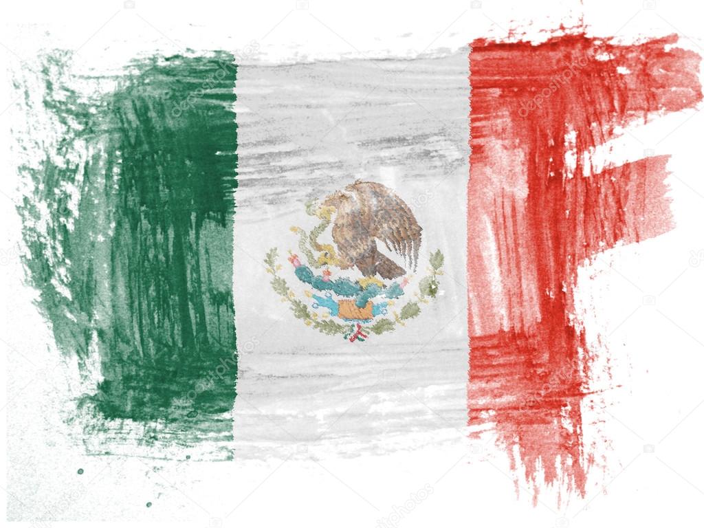 The Mexican flag — Stock Photo © Olesha #23435384