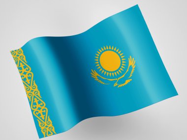Kazakistan bayrağı