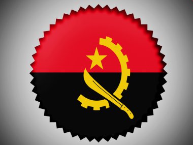 Angola. Angolan flag