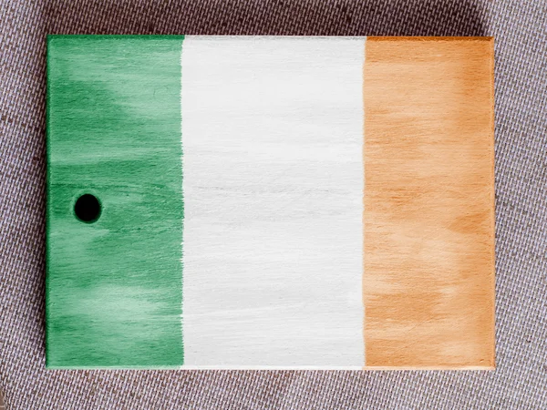 Bandeira irlandesa — Fotografia de Stock