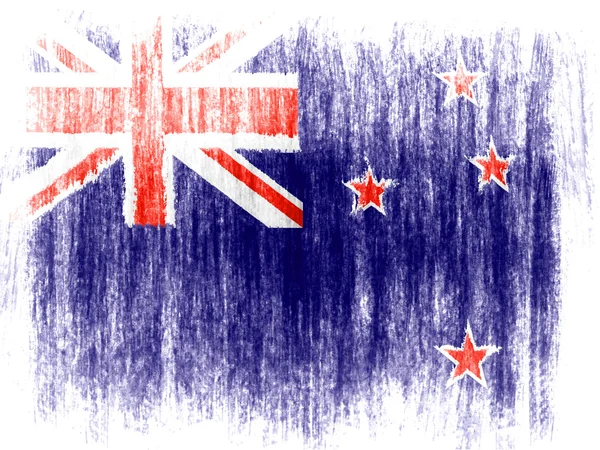 The New Zealand flag — Stock Photo, Image