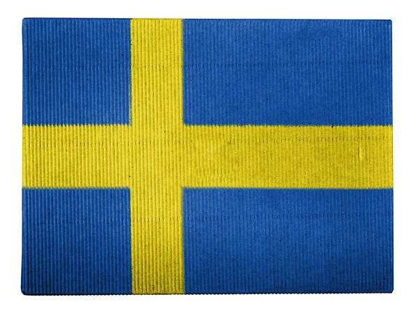 The Swedish flag — Stock Photo, Image