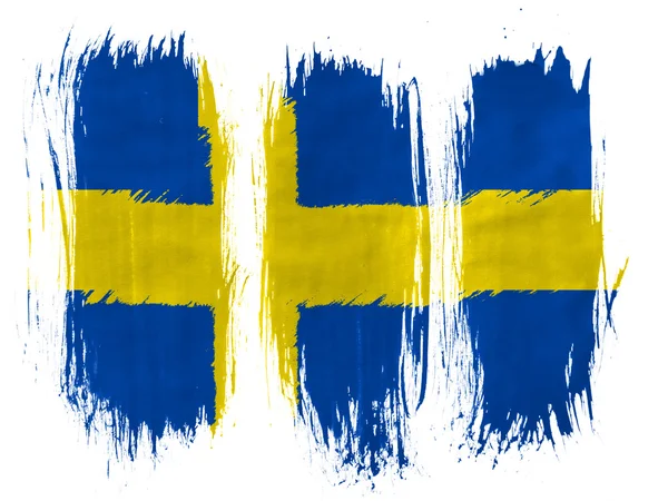 The Swedish flag — Stock Photo, Image