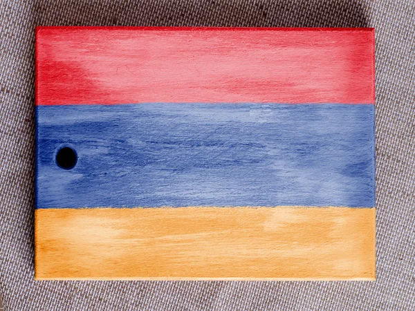 Bandeira arménia — Fotografia de Stock