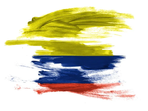 De Colombiaanse vlag — Stockfoto